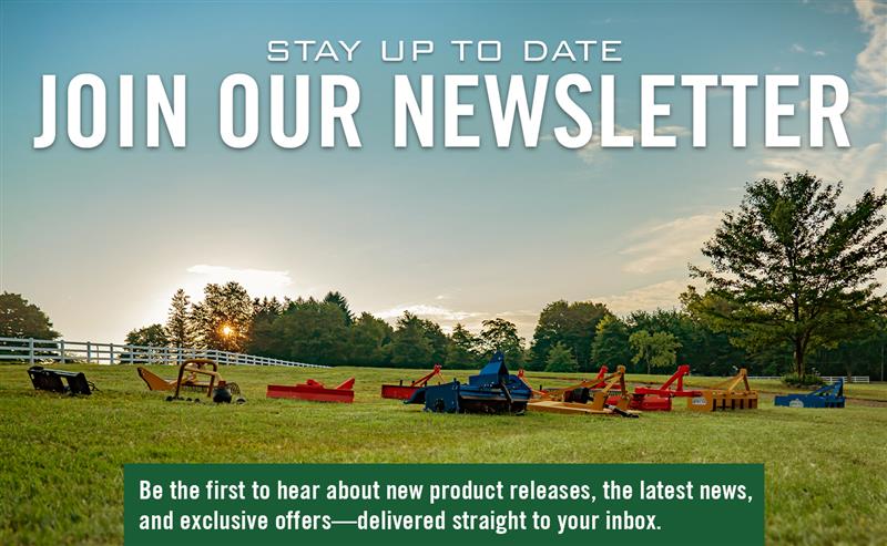 Join the Homestead Implements Newsletter